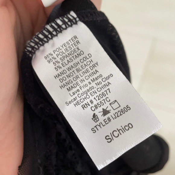 Black lace bodysuit - Picture 6 of 6